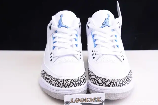 Rep Husky CT8532-104 UNC Jordan Air 3 0603